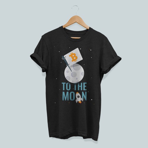 Space t-shirt with the title 'Crypto shirt'