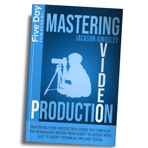 Photography book cover with the title 'Mastering Video Production'
