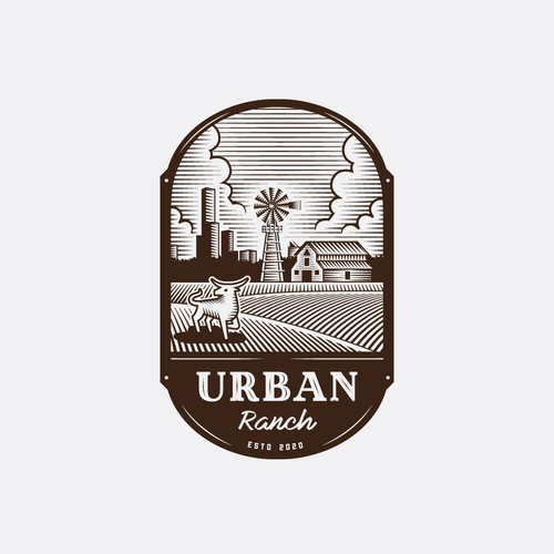 Windmill logo with the title 'Urban Ranch'