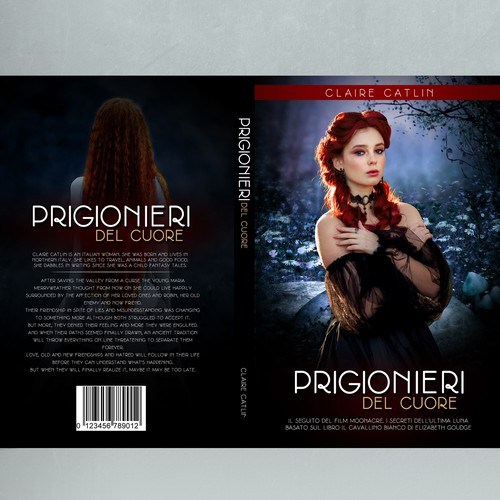 Story book cover with the title 'Book Cover Contest'