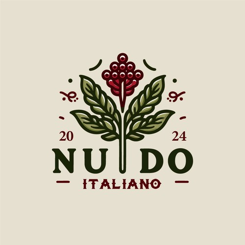 Italian cuisine logo with the title 'PIZZERIA LOGO'