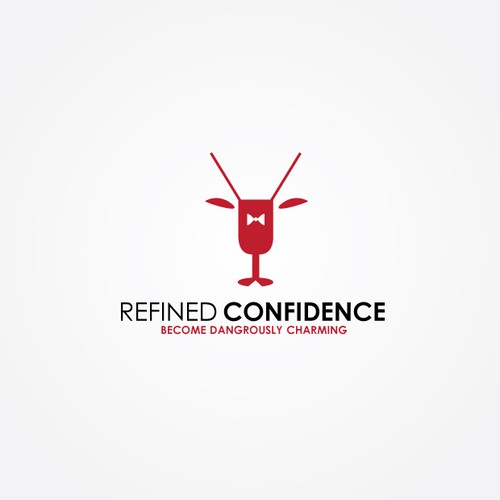 Couple logo with the title 'Help Refined Confidence with a new logo'