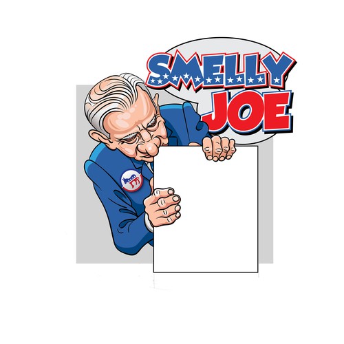 Political artwork with the title 'caricature'