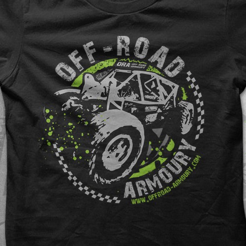 Mouse design with the title 'OFF-ROAD Armoury'