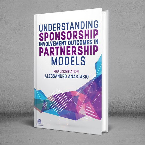 Education book cover with the title 'Classy Cover for a PhD Dissertation'