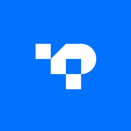 T logo with the title 'combine T + C + P'