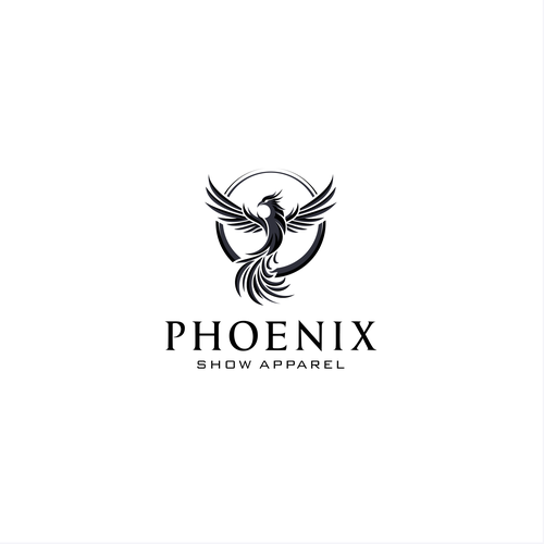 Phoenix logo with the title 'phoenix show apparel'