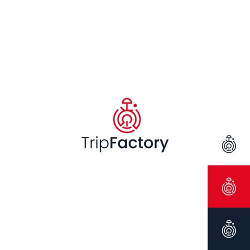 Beach brand with the title 'Trip + Tuch'