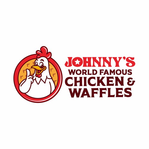 fried chicken logo