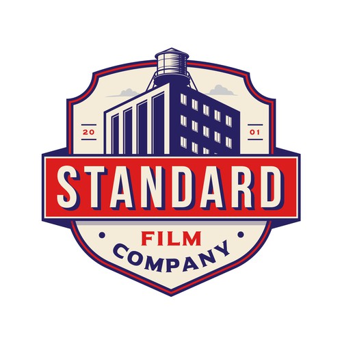 Factory design with the title 'Standard Film Company'