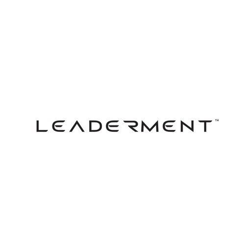 Lettering brand with the title 'Logo design for Leaderment.'