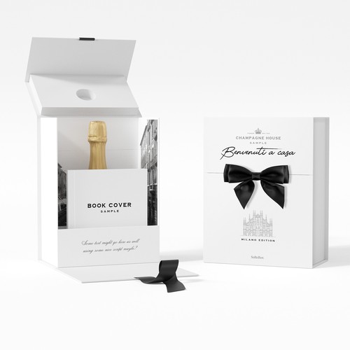 White packaging with the title 'SoBeBox Milano edition'