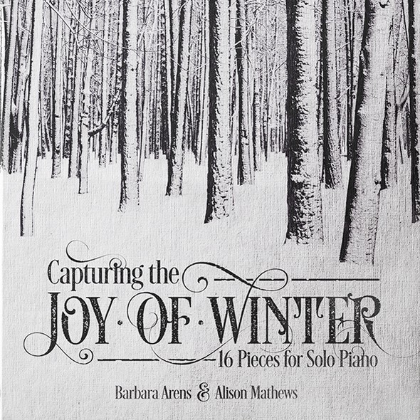 Wood book cover with the title 'Capturing the Joy of Winter'