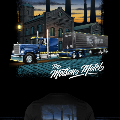 The Molson Motel - Truck Illustration