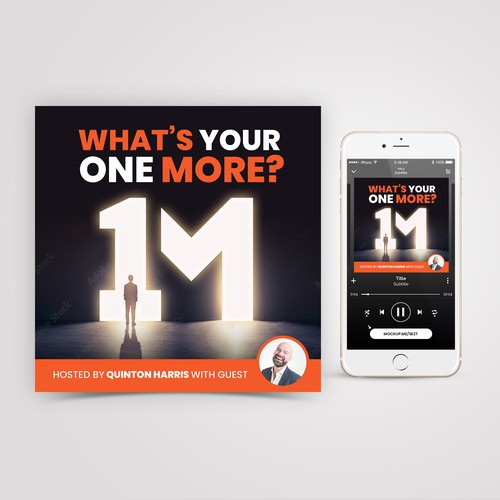 Door design with the title 'What’s your 1 more?'