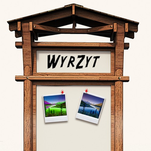 Woodworking design with the title 'Help Wyrzyt with a new illustration'