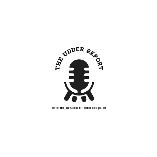 Milk logo with the title 'The Udder Report'