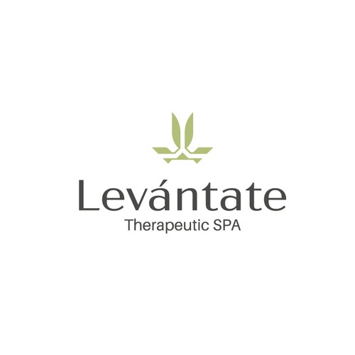 Nail design with the title 'Levántate Therapeutic SPA'