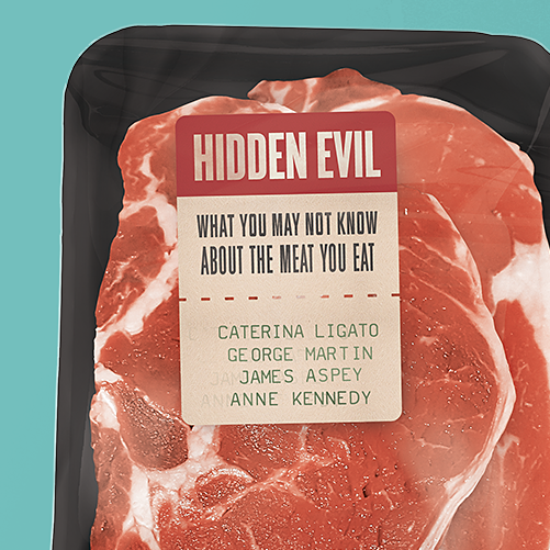 Diet book cover with the title 'Hidden Evil'