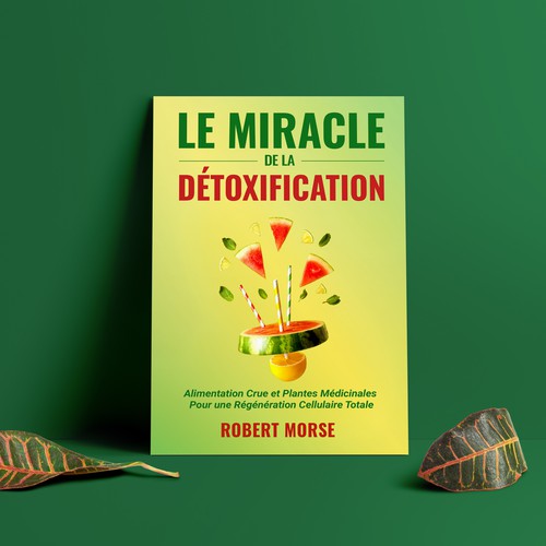 New design with the title 'Book cover design'