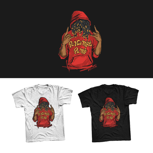 Reggae design with the title 'lock'