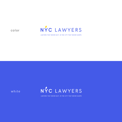 New York logo with the title 'Logo for NYC Lawyers'