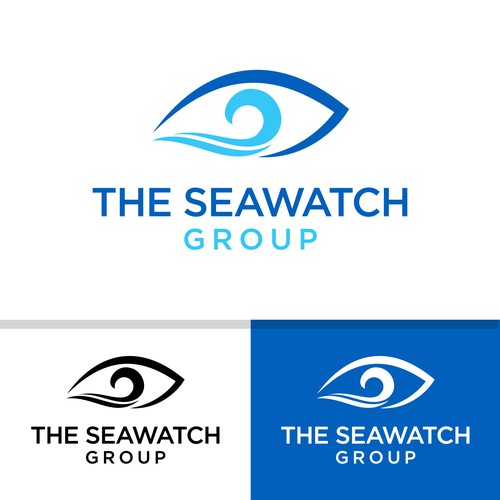 Stopwatch logo with the title 'SeaWatch group'
