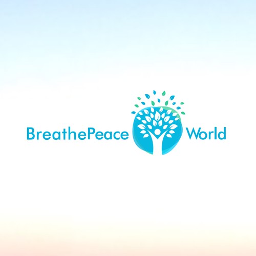 Peaceful logo with the title 'Logo'