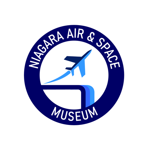Museum design with the title 'Logo for an Air and Space Museum'