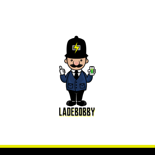 Police logo with the title 'police mascot'