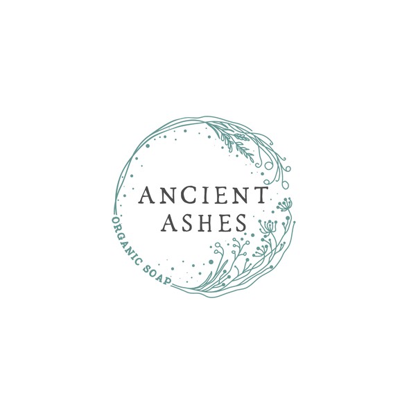 Natural logo with the title 'Logo for handmade soap'