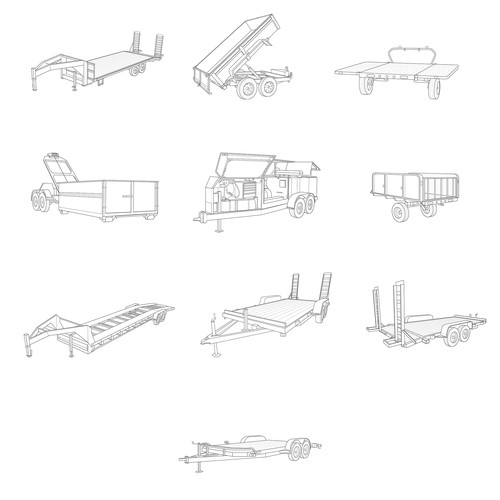 Simple artwork with the title 'Technical Trailer Images'