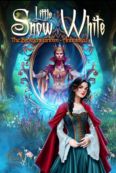 Magic design with the title 'Little Snow White'