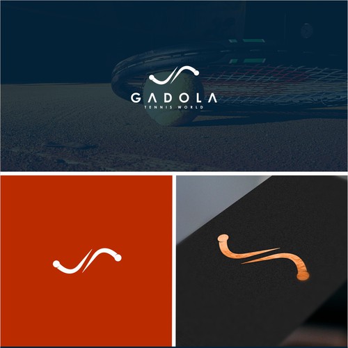 Tennis logo with the title 'GADOLA'