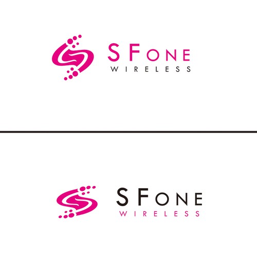 Wi-Fi logo with the title 'Sfone logo concept'