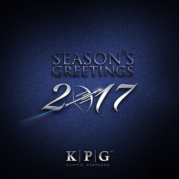 Season design with the title 'Season's greetings card'