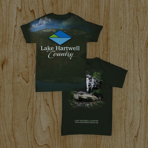 Country t-shirt with the title 'Concept T-shirts - Lake Hartwell Country'