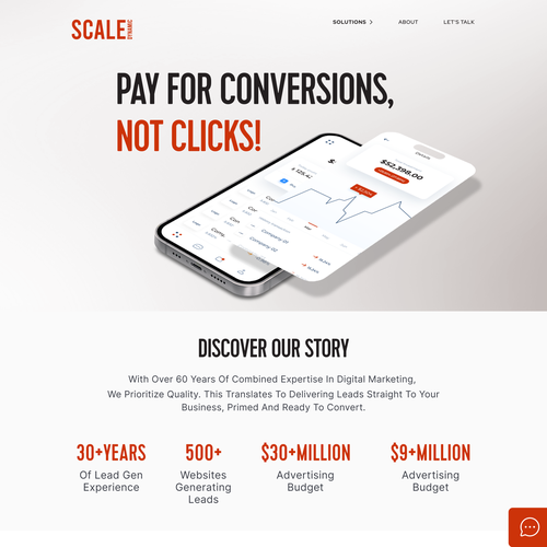 Marketing website with the title 'Digital Minimalist'