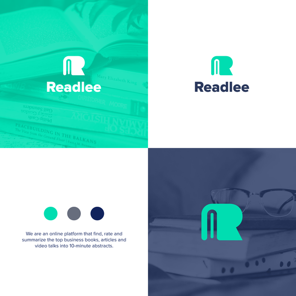 reading logo design