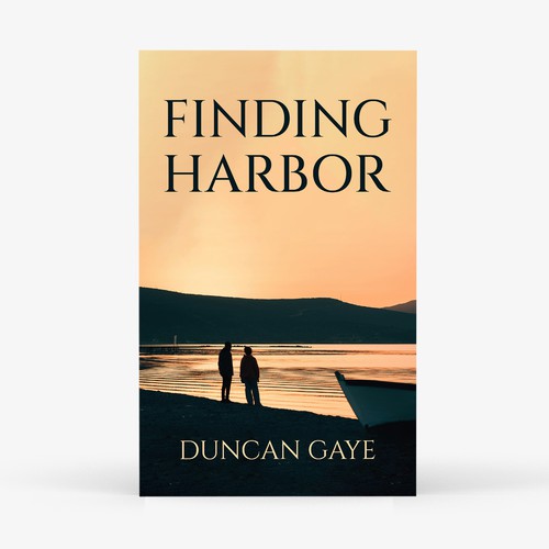 Historical romance book cover with the title 'Finding Harbor by Duncan Gaye'