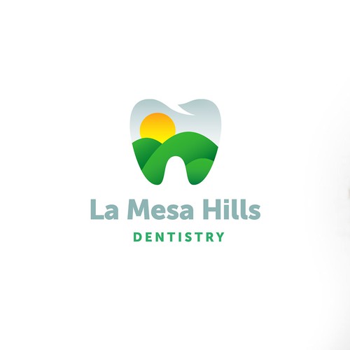 Hill logo with the title 'La Mesa Hills Dentistry'