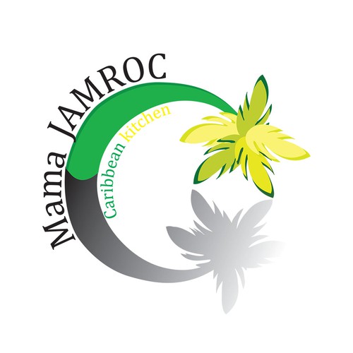 Caribbean logo with the title 'Food logo'