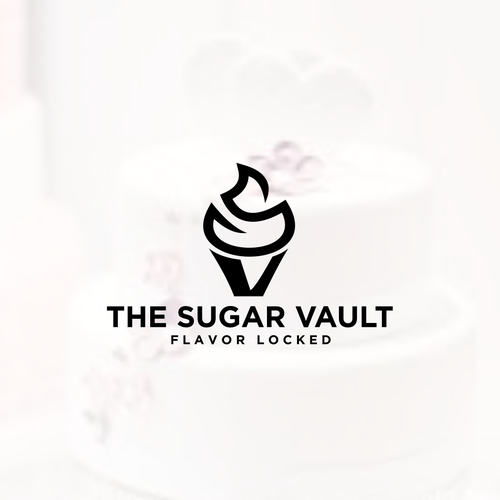 Cake brand with the title 'The sugar Vault'