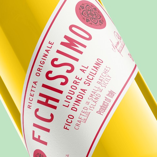 Italian design with the title 'Fichissimo'