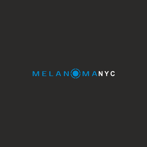 Cancer logo with the title 'The logo design for Melanoma NYC medical and surgical'