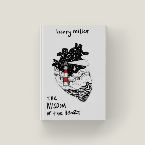 Ink artwork with the title 'Flip your favorite book'