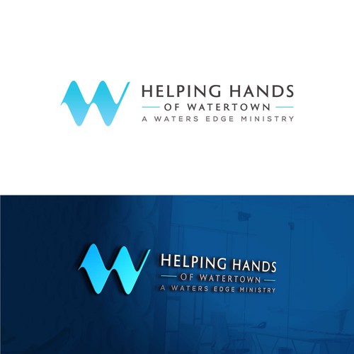 Religious brand with the title 'Water Edge Logo '