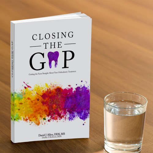 Classic book cover with the title 'bookcover for orthodontic treatment'