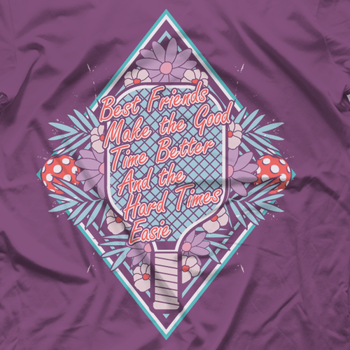 Friendship design with the title 'pickleball'