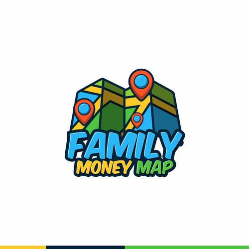 Map logo with the title 'Family Money Map'